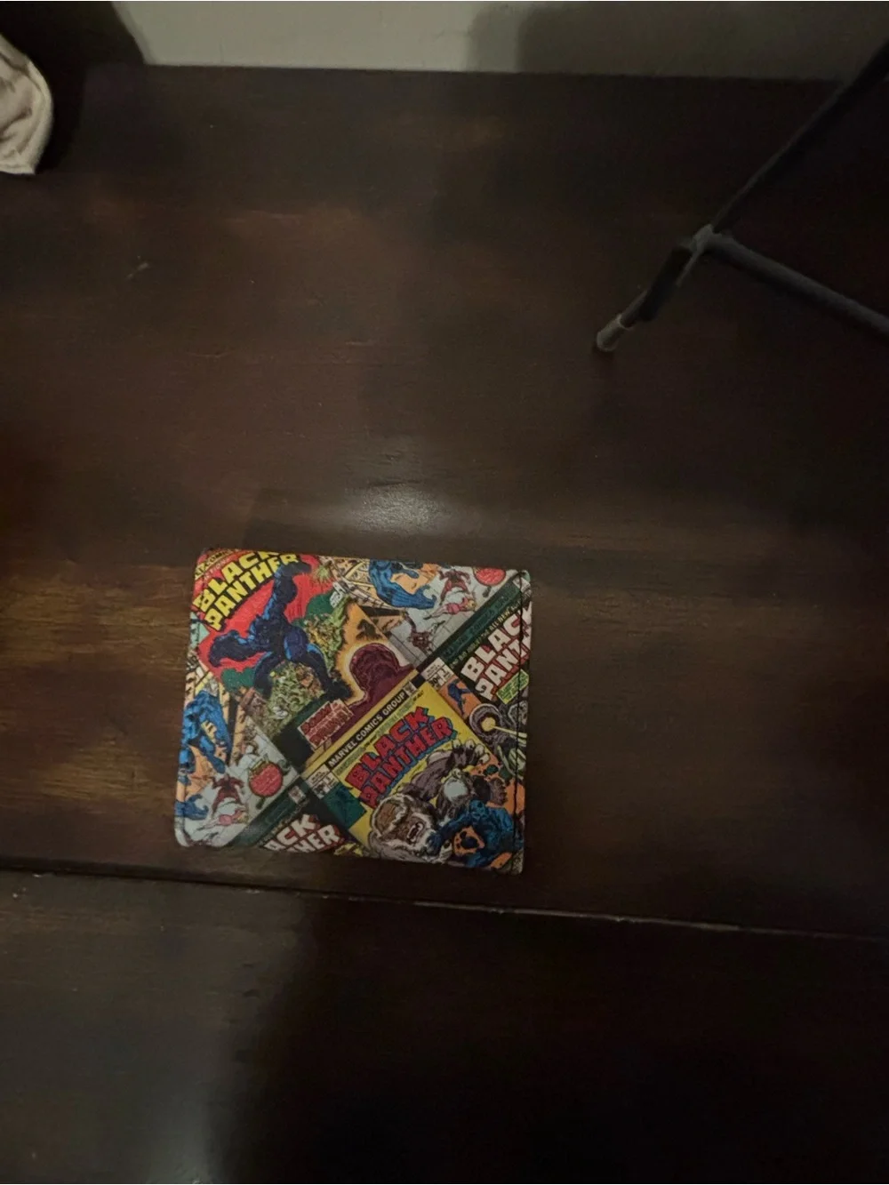 Blue Black Panther Print Men's/Boy’s Wallet